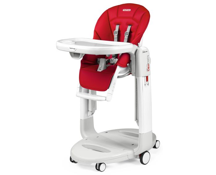 Scaun de masa 3 in 1 Tatamia Follow Me Peg Perego 0-36 luni, Fragola